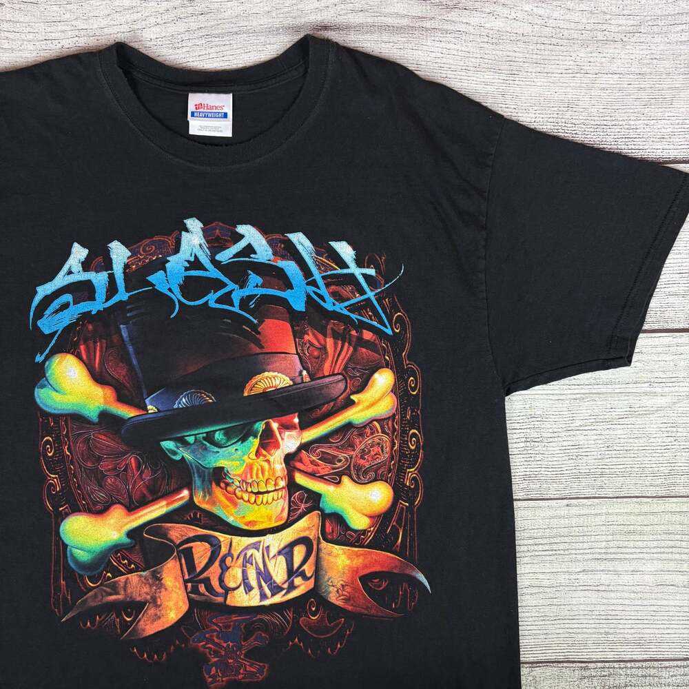 2010 Slash Guns n Roses We're All Gonna Die Tour T-shirt